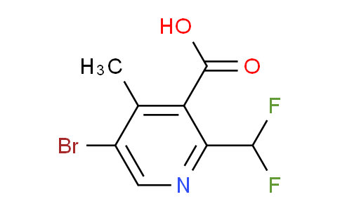 AM122082 | 1805435-33-9 | 5-Bromo-2-(difluoromethyl)-4-methylpyridine-3-carboxylic acid