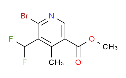 AM122084 | 1804953-45-4 | Methyl 2-bromo-3-(difluoromethyl)-4-methylpyridine-5-carboxylate