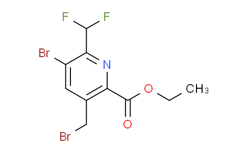 AM122085 | 1805950-03-1 | Ethyl 3-bromo-5-(bromomethyl)-2-(difluoromethyl)pyridine-6-carboxylate