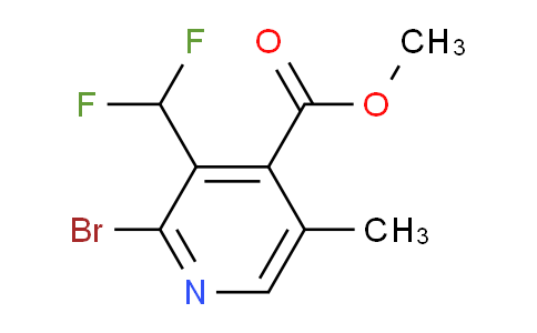 AM122086 | 1805240-66-7 | Methyl 2-bromo-3-(difluoromethyl)-5-methylpyridine-4-carboxylate