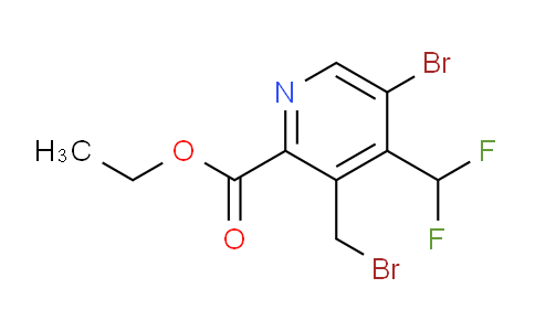 AM122087 | 1806920-53-5 | Ethyl 5-bromo-3-(bromomethyl)-4-(difluoromethyl)pyridine-2-carboxylate