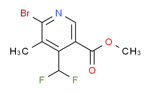 AM122089 | 1806854-64-7 | Methyl 2-bromo-4-(difluoromethyl)-3-methylpyridine-5-carboxylate