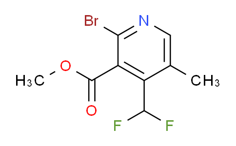 AM122090 | 1804843-57-9 | Methyl 2-bromo-4-(difluoromethyl)-5-methylpyridine-3-carboxylate