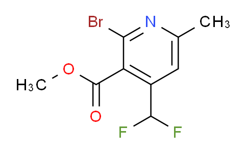 AM122093 | 1805435-53-3 | Methyl 2-bromo-4-(difluoromethyl)-6-methylpyridine-3-carboxylate