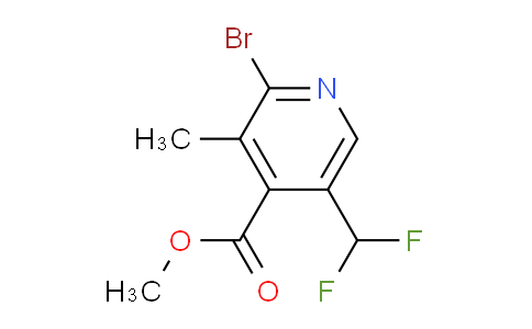 AM122094 | 1804843-69-3 | Methyl 2-bromo-5-(difluoromethyl)-3-methylpyridine-4-carboxylate