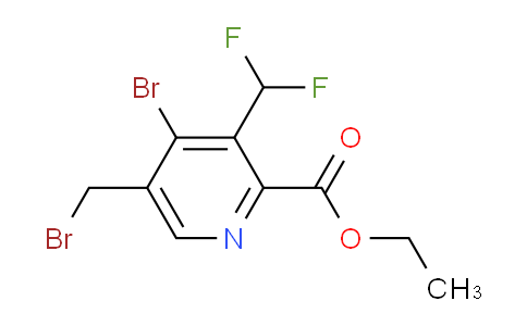 AM122096 | 1805950-15-5 | Ethyl 4-bromo-5-(bromomethyl)-3-(difluoromethyl)pyridine-2-carboxylate