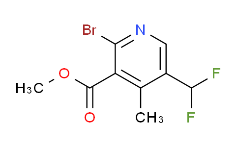 AM122097 | 1806854-71-6 | Methyl 2-bromo-5-(difluoromethyl)-4-methylpyridine-3-carboxylate