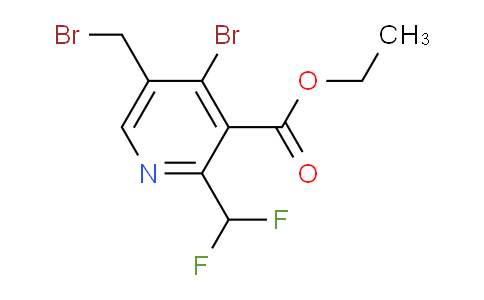 AM122098 | 1807001-50-8 | Ethyl 4-bromo-5-(bromomethyl)-2-(difluoromethyl)pyridine-3-carboxylate