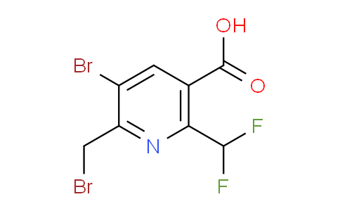 AM122103 | 1805954-08-8 | 3-Bromo-2-(bromomethyl)-6-(difluoromethyl)pyridine-5-carboxylic acid