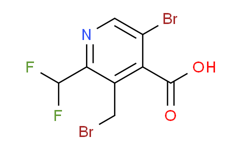 AM122111 | 1805365-14-3 | 5-Bromo-3-(bromomethyl)-2-(difluoromethyl)pyridine-4-carboxylic acid