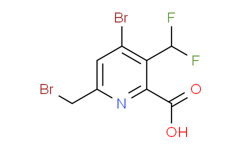 AM122114 | 1805365-19-8 | 4-Bromo-6-(bromomethyl)-3-(difluoromethyl)pyridine-2-carboxylic acid