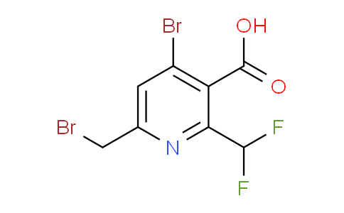 AM122116 | 1805365-25-6 | 4-Bromo-6-(bromomethyl)-2-(difluoromethyl)pyridine-3-carboxylic acid
