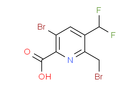 AM122123 | 1805257-13-9 | 5-Bromo-2-(bromomethyl)-3-(difluoromethyl)pyridine-6-carboxylic acid