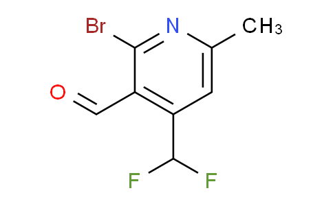 AM122124 | 1806913-74-5 | 2-Bromo-4-(difluoromethyl)-6-methylpyridine-3-carboxaldehyde