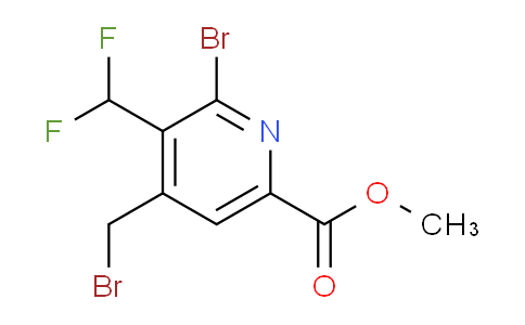 AM122129 | 1805392-09-9 | Methyl 2-bromo-4-(bromomethyl)-3-(difluoromethyl)pyridine-6-carboxylate