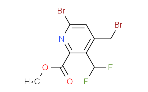 AM122130 | 1805381-00-3 | Methyl 6-bromo-4-(bromomethyl)-3-(difluoromethyl)pyridine-2-carboxylate