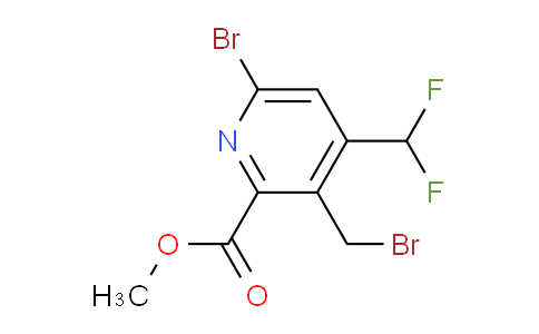 AM122134 | 1805343-98-9 | Methyl 6-bromo-3-(bromomethyl)-4-(difluoromethyl)pyridine-2-carboxylate