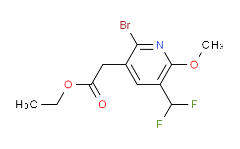 AM122138 | 1804976-18-8 | Ethyl 2-bromo-5-(difluoromethyl)-6-methoxypyridine-3-acetate