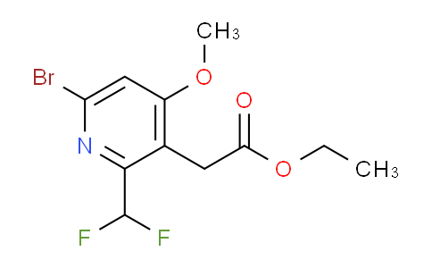 AM122140 | 1805167-67-2 | Ethyl 6-bromo-2-(difluoromethyl)-4-methoxypyridine-3-acetate