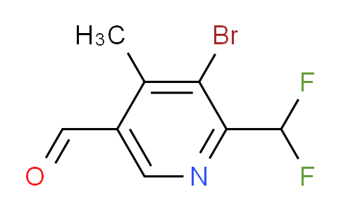 AM122141 | 1806913-78-9 | 3-Bromo-2-(difluoromethyl)-4-methylpyridine-5-carboxaldehyde