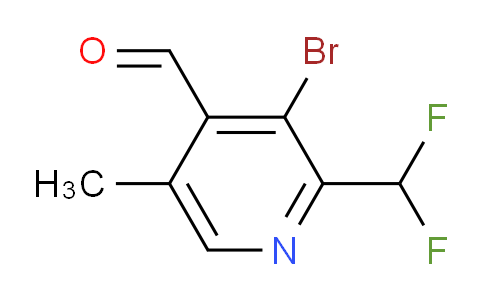 AM122142 | 1806862-74-7 | 3-Bromo-2-(difluoromethyl)-5-methylpyridine-4-carboxaldehyde