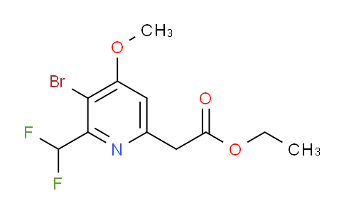 AM122148 | 1805927-55-2 | Ethyl 3-bromo-2-(difluoromethyl)-4-methoxypyridine-6-acetate