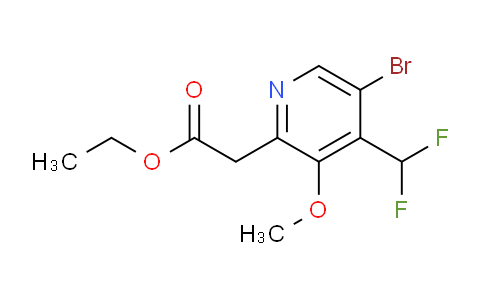 AM122153 | 1806913-27-8 | Ethyl 5-bromo-4-(difluoromethyl)-3-methoxypyridine-2-acetate