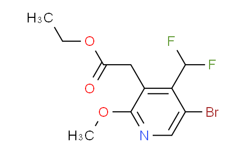 AM122154 | 1805927-81-4 | Ethyl 5-bromo-4-(difluoromethyl)-2-methoxypyridine-3-acetate