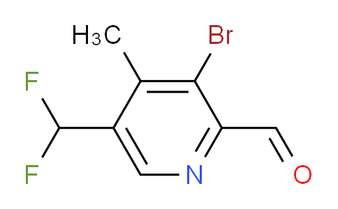 AM122156 | 1806863-03-5 | 3-Bromo-5-(difluoromethyl)-4-methylpyridine-2-carboxaldehyde