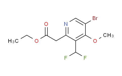 AM122157 | 1806913-30-3 | Ethyl 5-bromo-3-(difluoromethyl)-4-methoxypyridine-2-acetate