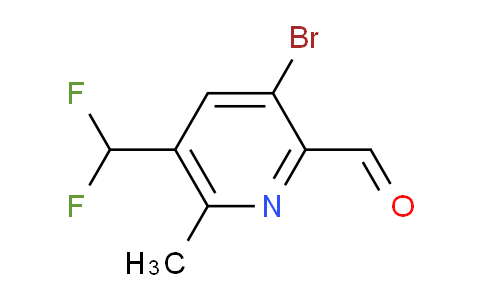 AM122158 | 1805239-46-6 | 3-Bromo-5-(difluoromethyl)-6-methylpyridine-2-carboxaldehyde