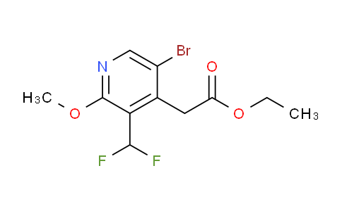 AM122159 | 1805927-86-9 | Ethyl 5-bromo-3-(difluoromethyl)-2-methoxypyridine-4-acetate