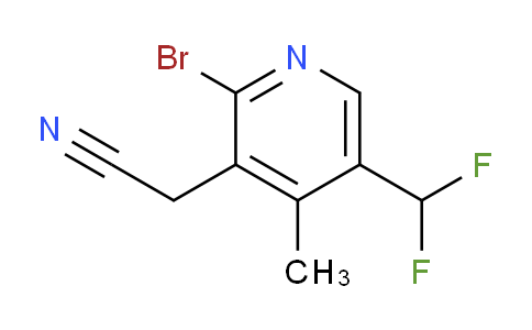 AM122162 | 1806865-34-8 | 2-Bromo-5-(difluoromethyl)-4-methylpyridine-3-acetonitrile