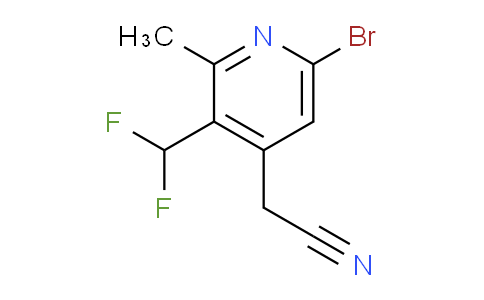 AM122163 | 1805247-39-5 | 6-Bromo-3-(difluoromethyl)-2-methylpyridine-4-acetonitrile