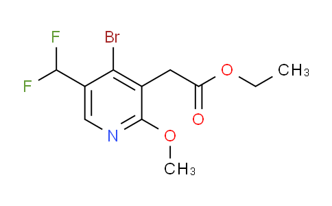 AM122167 | 1805425-46-0 | Ethyl 4-bromo-5-(difluoromethyl)-2-methoxypyridine-3-acetate