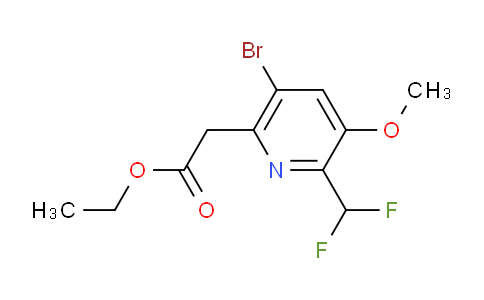 AM122168 | 1805241-06-8 | Ethyl 5-bromo-2-(difluoromethyl)-3-methoxypyridine-6-acetate