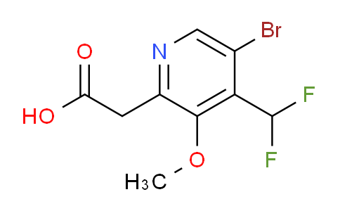 AM122174 | 1805931-79-6 | 5-Bromo-4-(difluoromethyl)-3-methoxypyridine-2-acetic acid