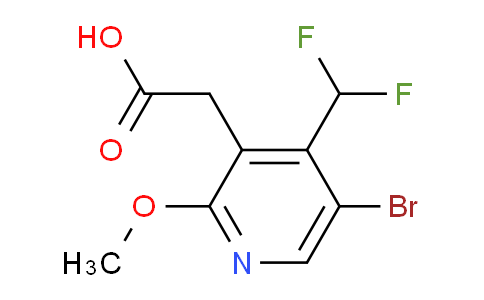 AM122176 | 1805931-84-3 | 5-Bromo-4-(difluoromethyl)-2-methoxypyridine-3-acetic acid