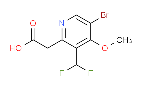 AM122179 | 1805427-92-2 | 5-Bromo-3-(difluoromethyl)-4-methoxypyridine-2-acetic acid