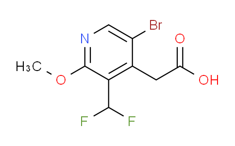 AM122183 | 1806912-32-2 | 5-Bromo-3-(difluoromethyl)-2-methoxypyridine-4-acetic acid