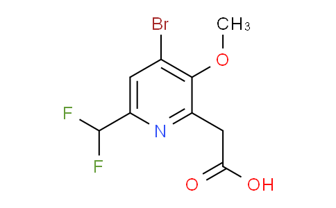 AM122186 | 1806912-40-2 | 4-Bromo-6-(difluoromethyl)-3-methoxypyridine-2-acetic acid