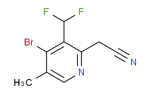 AM122194 | 1807023-21-7 | 4-Bromo-3-(difluoromethyl)-5-methylpyridine-2-acetonitrile