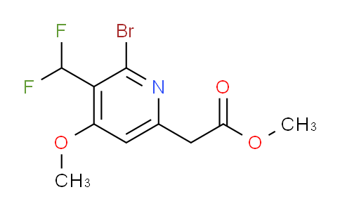 AM122197 | 1805932-36-8 | Methyl 2-bromo-3-(difluoromethyl)-4-methoxypyridine-6-acetate