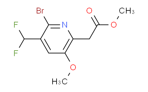 AM122198 | 1804970-93-1 | Methyl 2-bromo-3-(difluoromethyl)-5-methoxypyridine-6-acetate