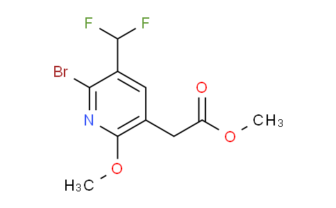 AM122199 | 1805932-42-6 | Methyl 2-bromo-3-(difluoromethyl)-6-methoxypyridine-5-acetate