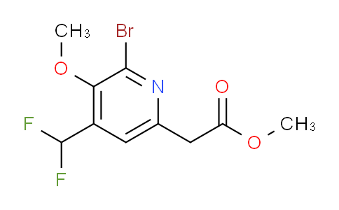 AM122203 | 1805428-63-0 | Methyl 2-bromo-4-(difluoromethyl)-3-methoxypyridine-6-acetate