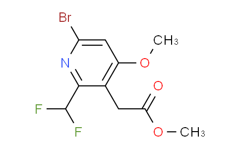 AM122218 | 1805428-94-7 | Methyl 6-bromo-2-(difluoromethyl)-4-methoxypyridine-3-acetate