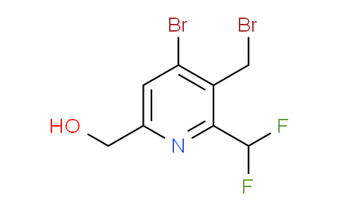 AM122220 | 1805342-31-7 | 4-Bromo-3-(bromomethyl)-2-(difluoromethyl)pyridine-6-methanol