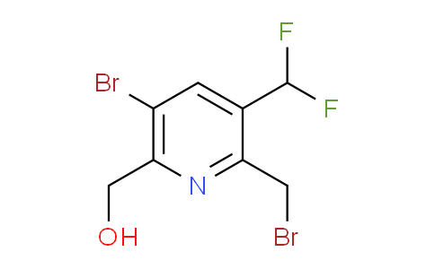 AM122225 | 1805391-21-2 | 5-Bromo-2-(bromomethyl)-3-(difluoromethyl)pyridine-6-methanol