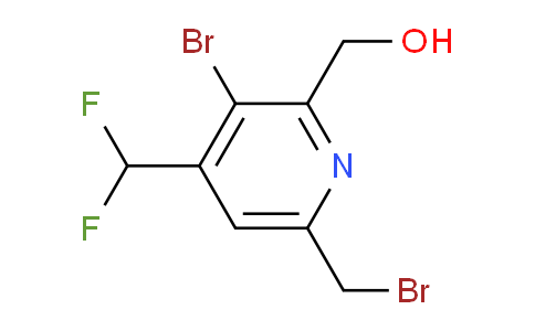 AM122226 | 1806919-57-2 | 3-Bromo-6-(bromomethyl)-4-(difluoromethyl)pyridine-2-methanol